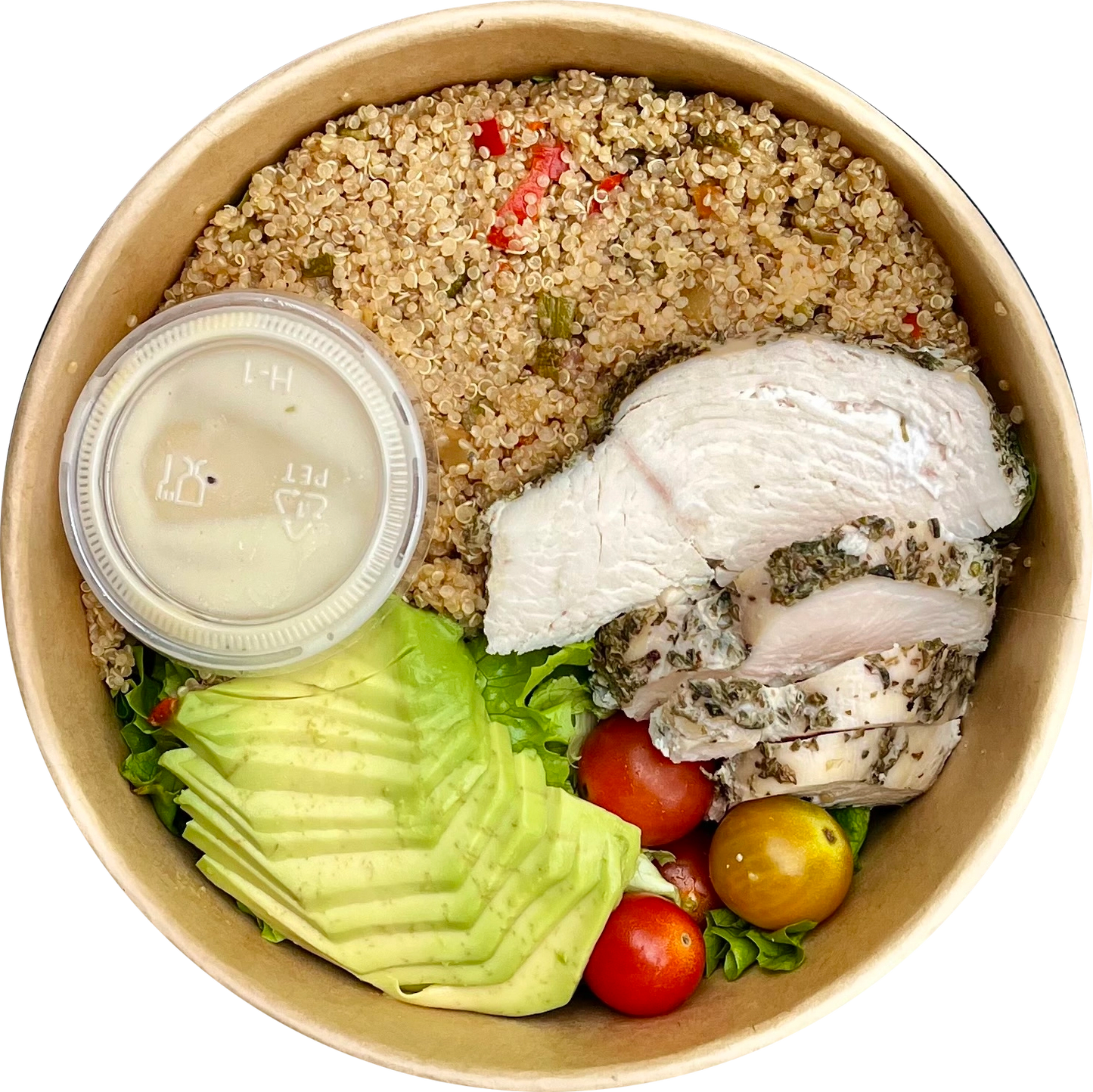 Ensalada Quinoa Pollo