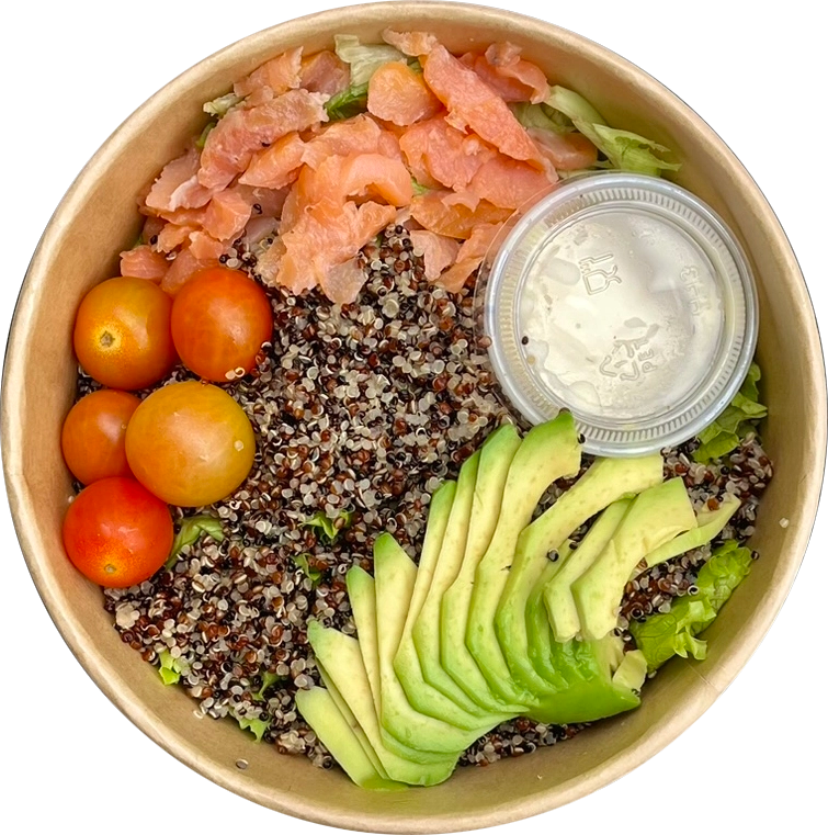 Ensalada Salmón Ahumado