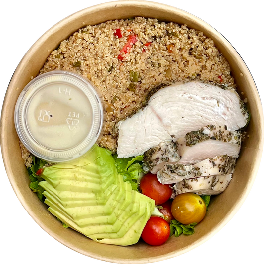 Ensalada Quinoa Pollo