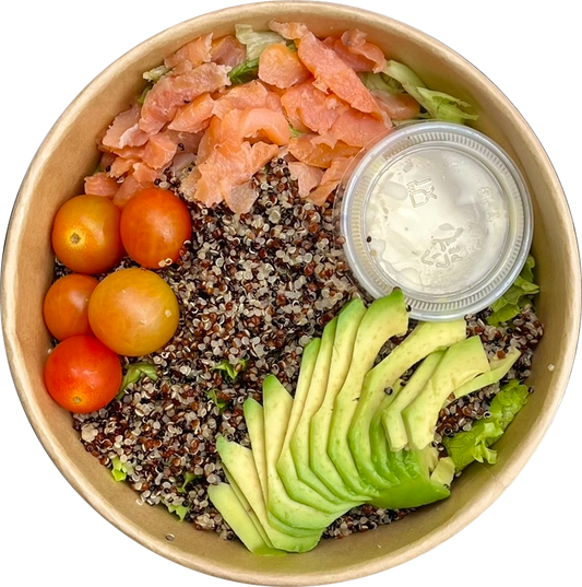 Ensalada Salmón Ahumado